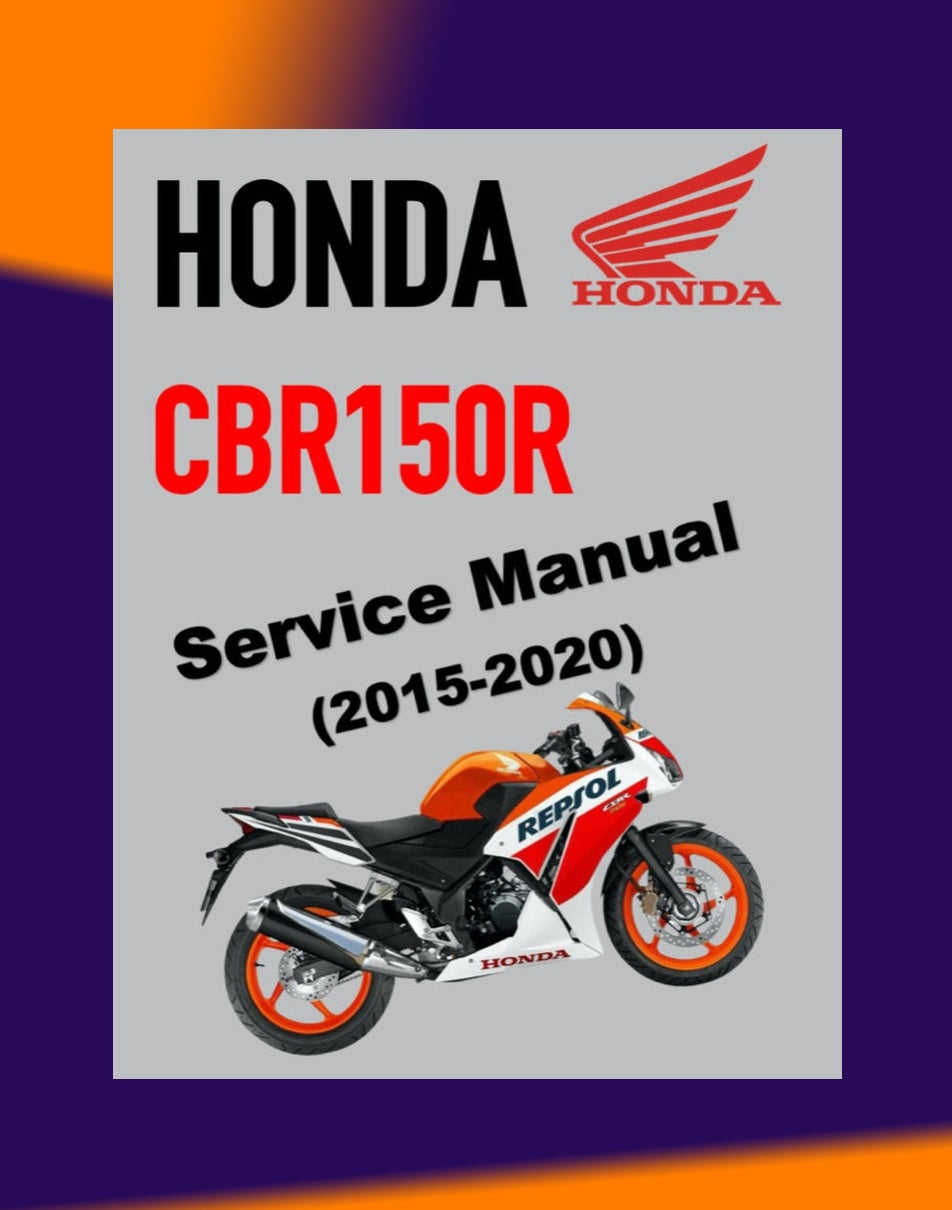 Honda CBR150R 2015-2020 Full Manual Set – Repair & Maintenance Manual and Spare Parts Catalog and User Handbook - BAHASA INDONESIA