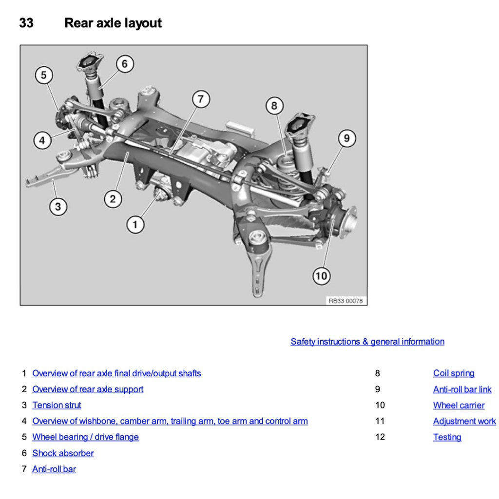 BMW 4 Series F32 435Xd 2013-2020 Full Manual Set – Repair & Maintenance Manual - page 7