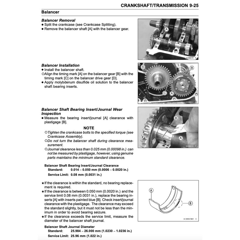 Kawasaki NINJA 300 2013-2017 Full Manual Set – Repair & Maintenance Manual and Spare Parts Catalog and User Handbook - page 7