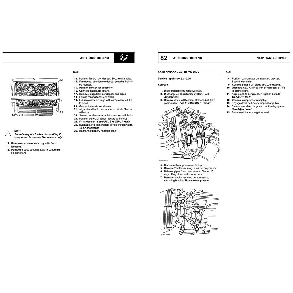 RANGE Rover LP P38/A 1994-2002 Full Manual Set – Repair & Maintenance Manual and Electrical TROUBLESHOOTING Manual - page 4