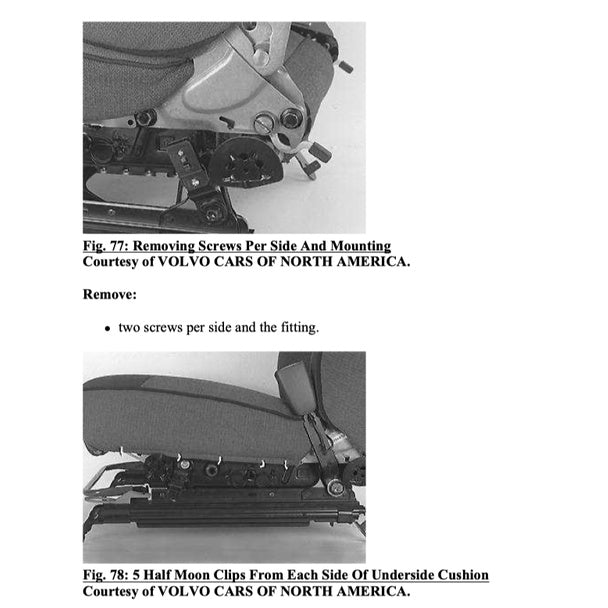 Volvo S60 2001-2009 Full Manual Set – Repair & Maintenance Manual - page 8