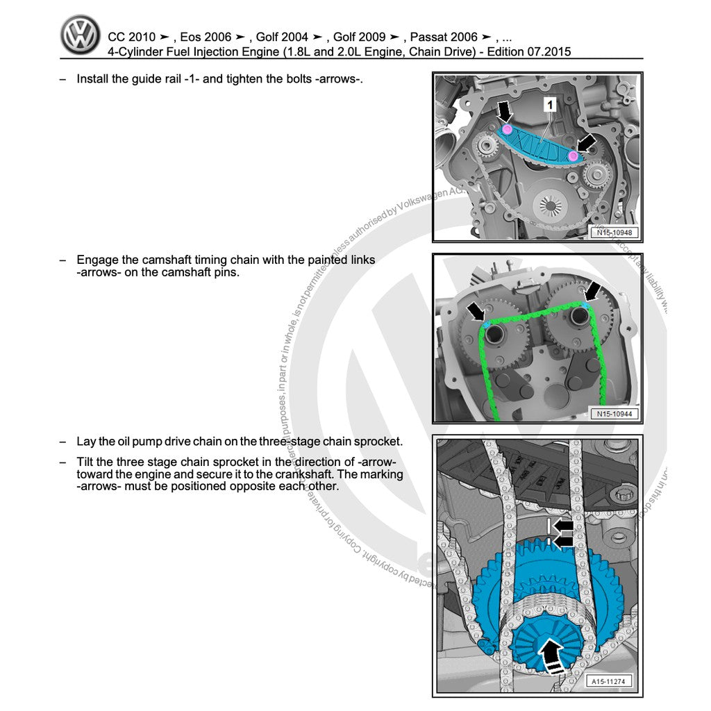 VW GOLF MK6 2009-2013 Full Manual Set – Repair & Maintenance Manual - page 3