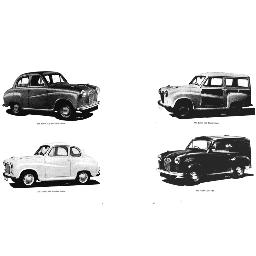 [CLASSIC] AUSTIN A30 & A35 1951-1968 Full Manual Set – Repair & Maintenance Manual - page 2