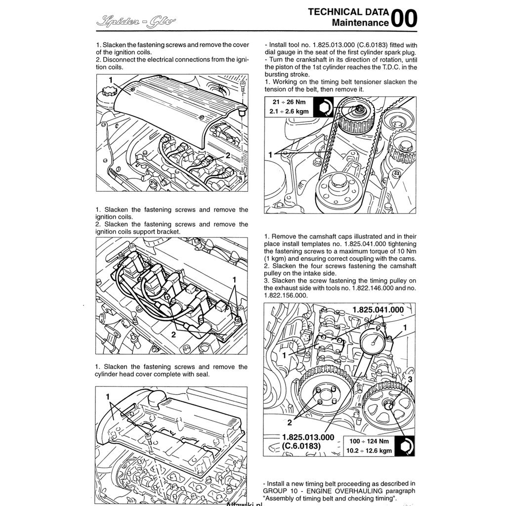 Alfa Romeo 164 1987-1998 Full Manual Set – Repair & Maintenance Manual - page 2