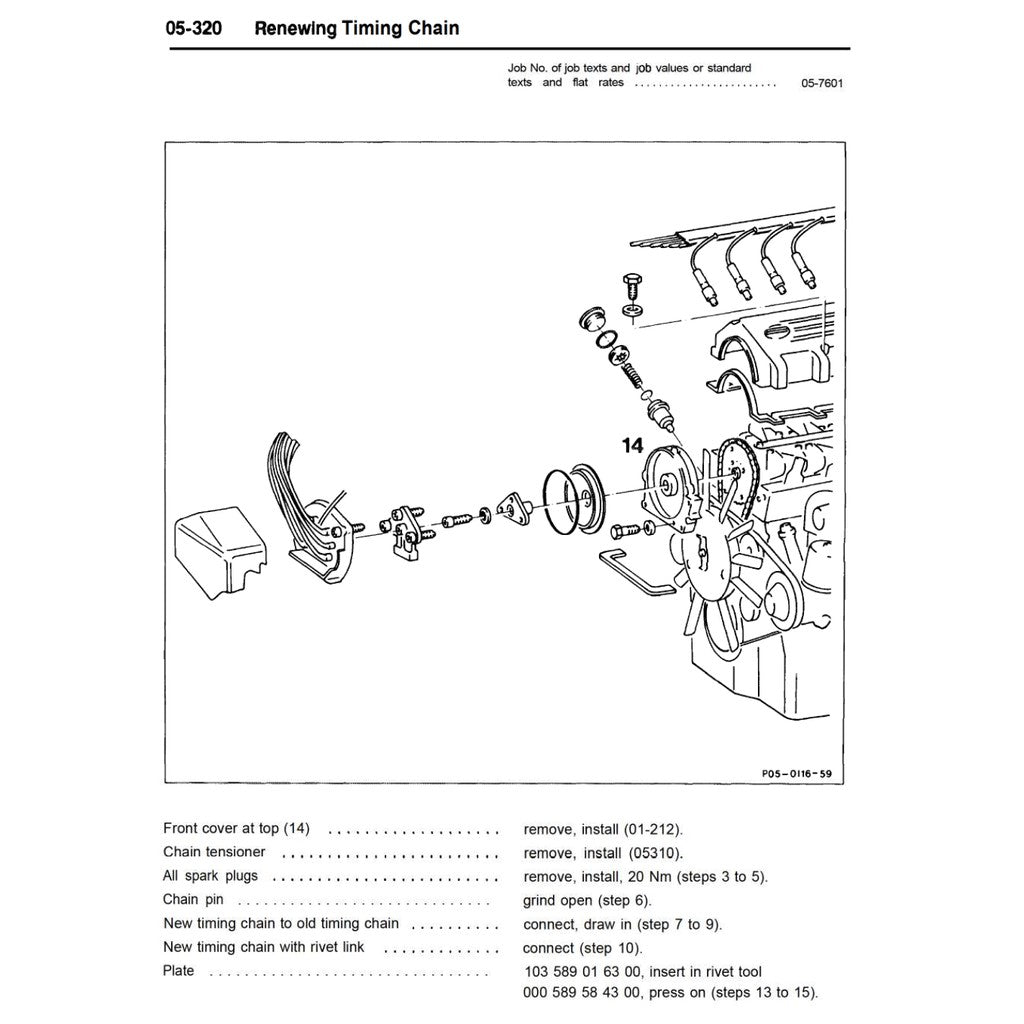 Mercedes-Benz Engine M103 E 2.6L-3.0L 1984-1997 Full Manual Set – Repair & Maintenance Manual - page 3