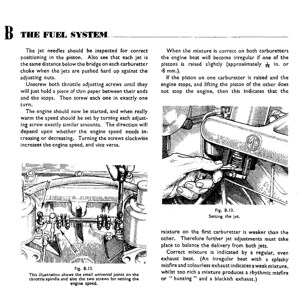 MG MIDGET Service Manual TD/TF 1936-1955 - page 5