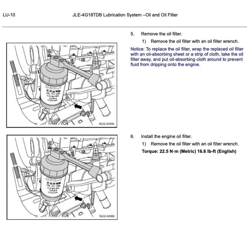 Proton X70 2019-2023 Full Manual Set – Repair & Maintenance Manual WORKBOOK - page 3