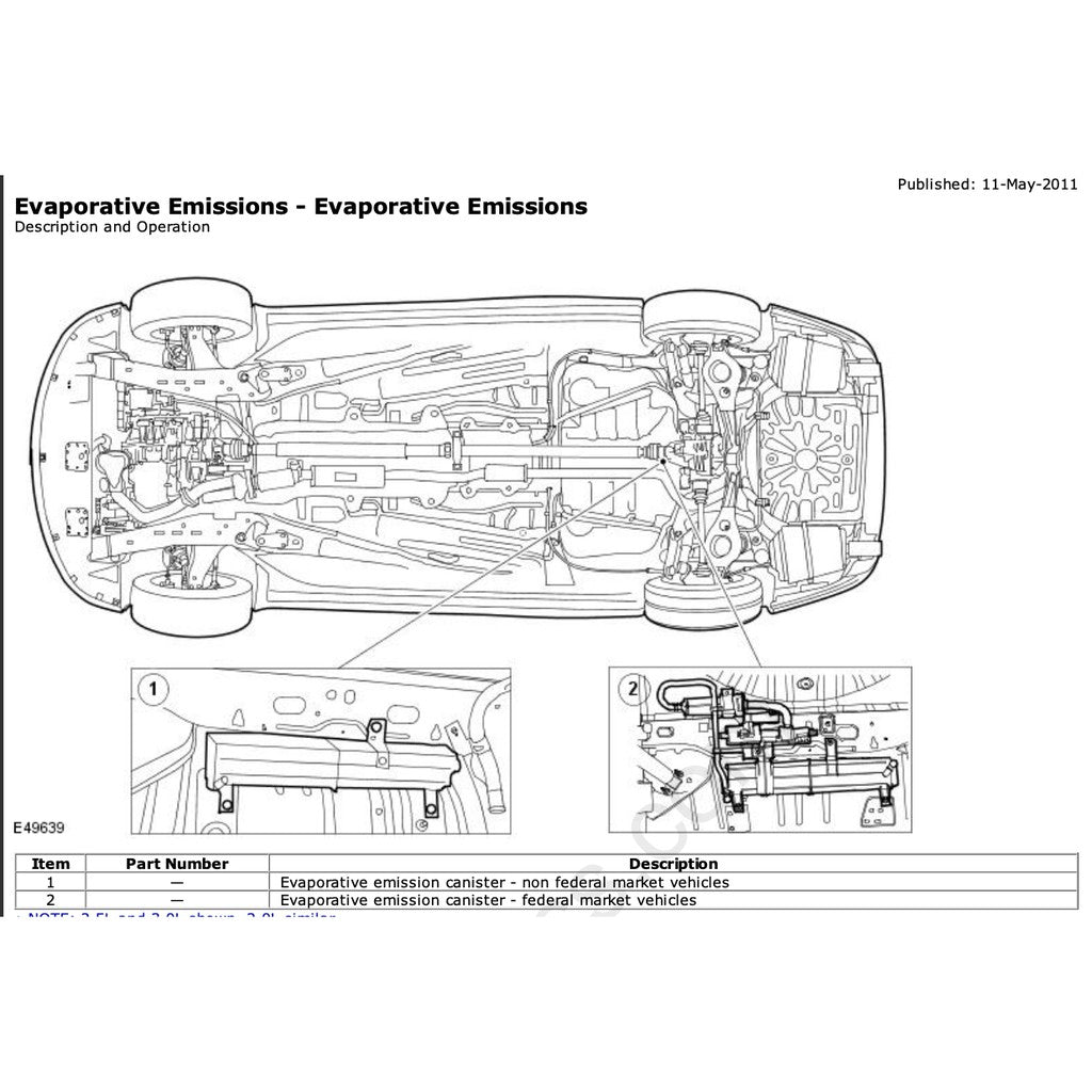 Jaguar X-TYPE 2000-2009 Full Manual Set – Repair & Maintenance Manual - page 7