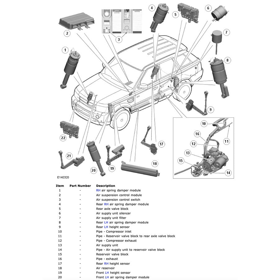 RANGE Rover SPORT L320 2006-2013 Full Manual Set – Repair & Maintenance Manual - page 9