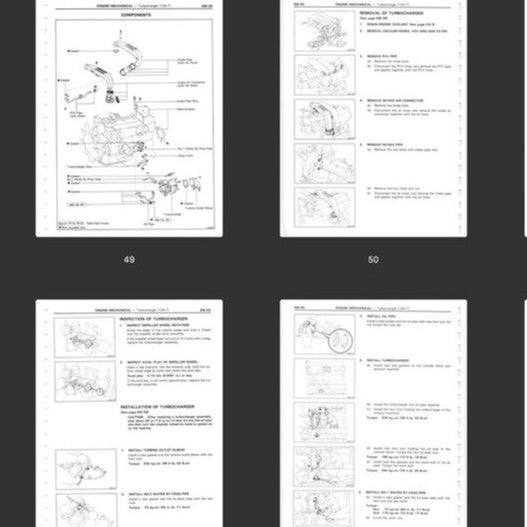 [CLASSIC] Toyota "H" Series Engine 1975-1988 Full Manual Set – Repair Manual - page 3