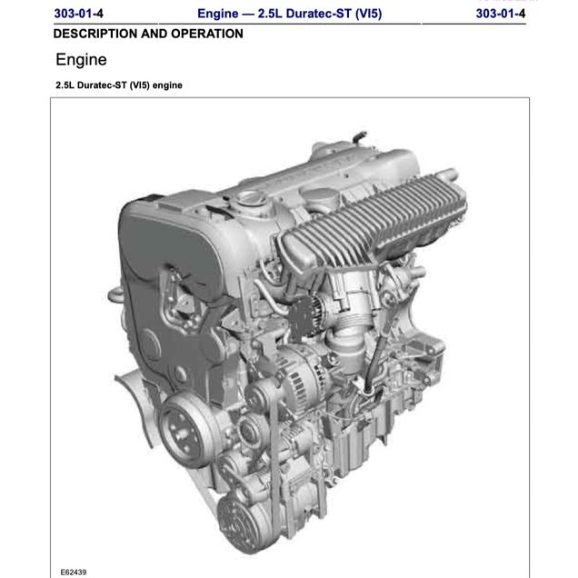 Ford FOCUS ST MK2 C307 2005-2010 Full Manual Set – Repair & Maintenance Manual - page 3