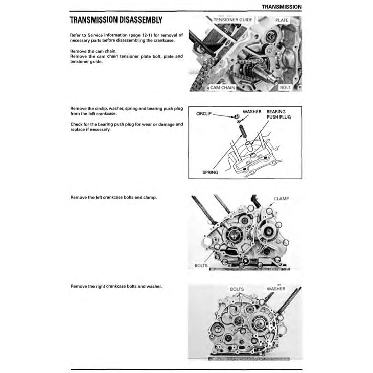 Honda CBR150R 2002-2012 Full Manual Set – Repair & Maintenance Manual and Spare Parts Catalog and User Handbook - page 8