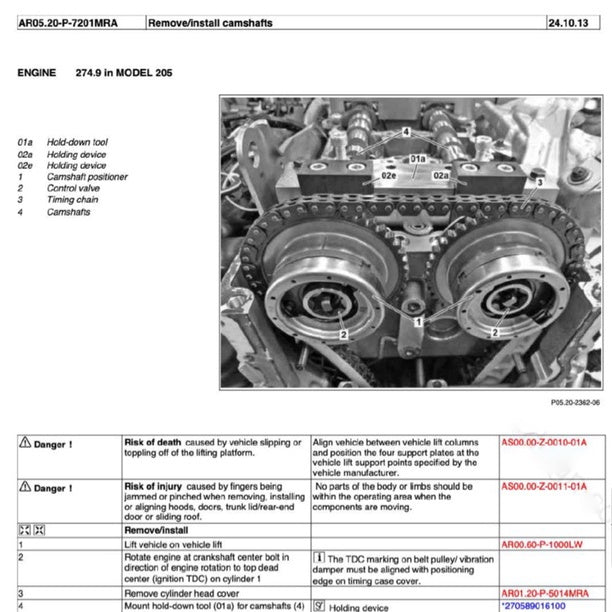 Mercedes-Benz C-CLASS W205 M274 2015-2021 Full Manual Set – Repair & Maintenance Manual - page 7