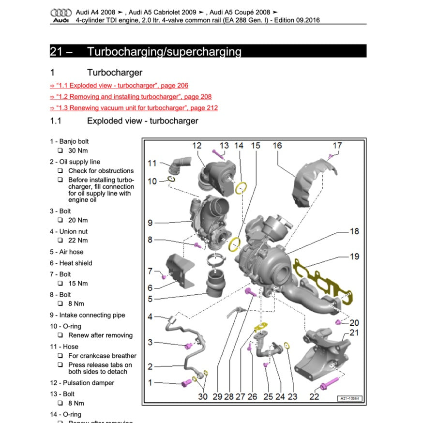 Audi Engine Workshop Repair Manual - page 7
