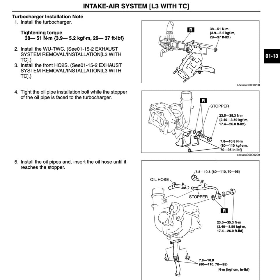 Mazda CX-7 ER 2007-2012 Full Manual Set – Repair & Maintenance Manual - page 5