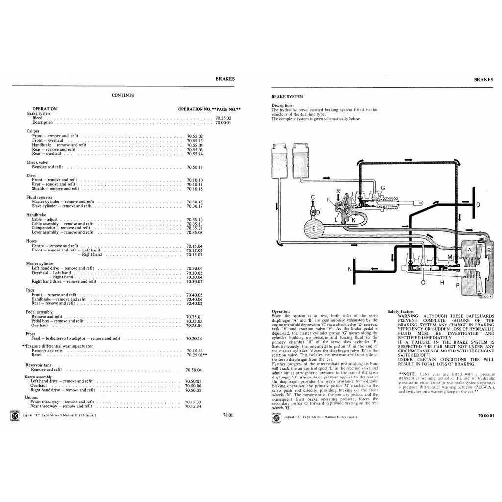 Jaguar E-TYPE V12 1961-1975 Full Manual Set – Workshop Repair Service Manual - page 3