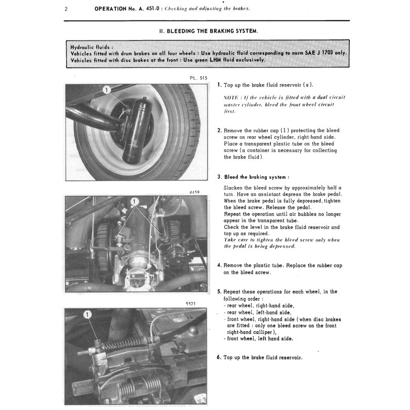 Citroen 2CV, DYANE, MEHARI, 2 CV VAN, 3 CV 1964-1986 Full Manual Set – Repair & Maintenance Manual - page 5
