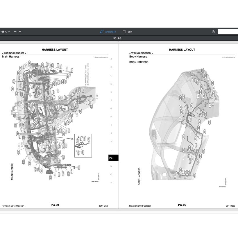 Infiniti Q50 2014-2022 Full Manual Set – Repair & Maintenance Manual - page 8