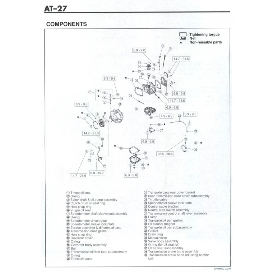 Perodua KANCIL MK2 2002-2009 Full Manual Set – Repair & Maintenance Manual - page 8
