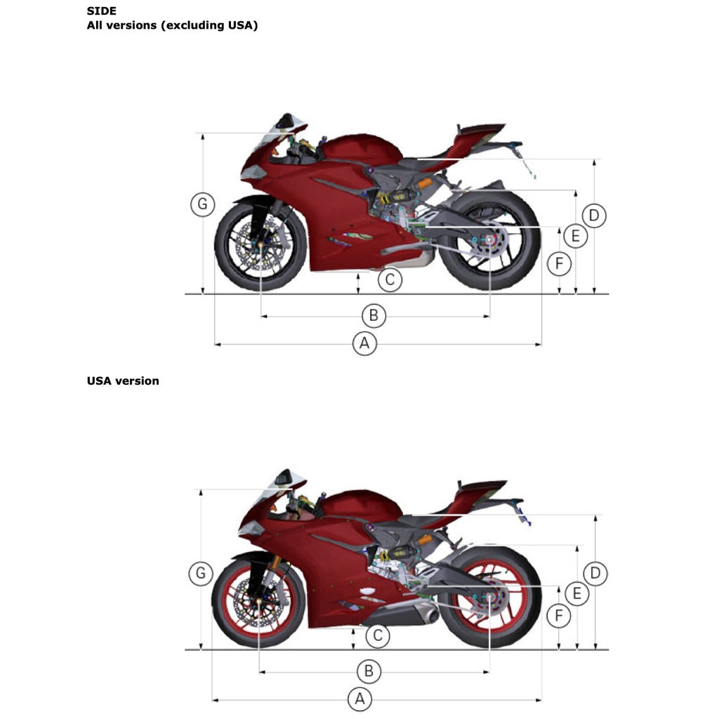 Ducati PANIGALE 959 E4 2016-2019 Full Manual Set – Repair & Maintenance Manual and Spare Parts Catalog and OWNER's Manual - page 2