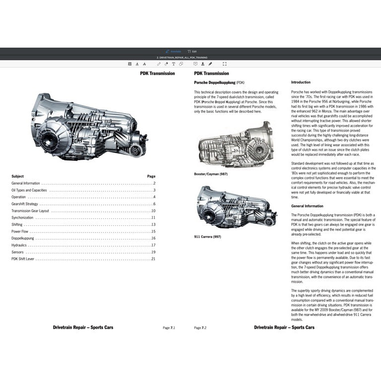 Porsche CAYMAN / BOXSTER 987.1 & 987.2 2004-2012 Full Manual Set – Repair & Maintenance Manual and Spare Parts Catalog - page 3