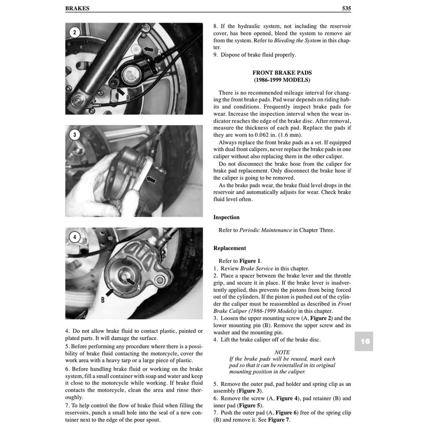 HARLEY DAVIDSON XL/XLH SPORTSTER 1986-2003 Full Manual Set – Repair & Maintenance Manual - CLYMER - page 4