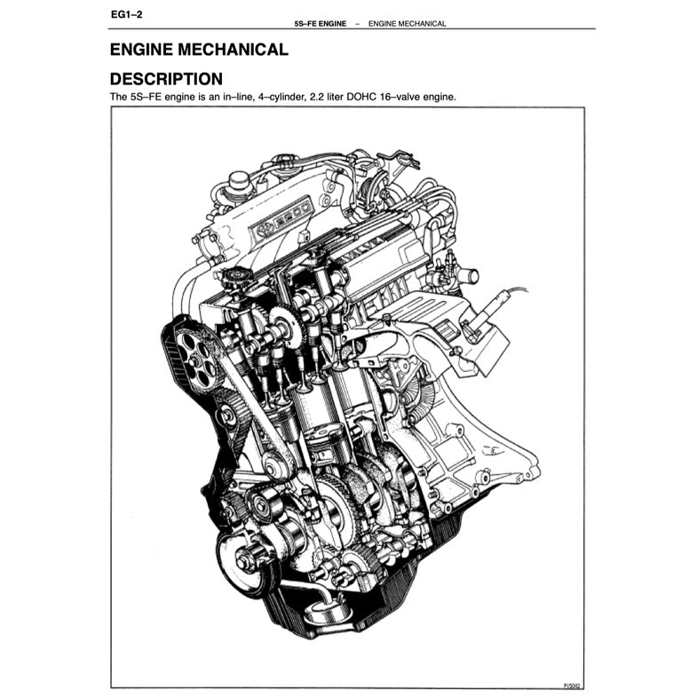 Toyota CAMRY III ACV10 1991-1996 Full Manual Set – Repair & Maintenance Manual - page 3