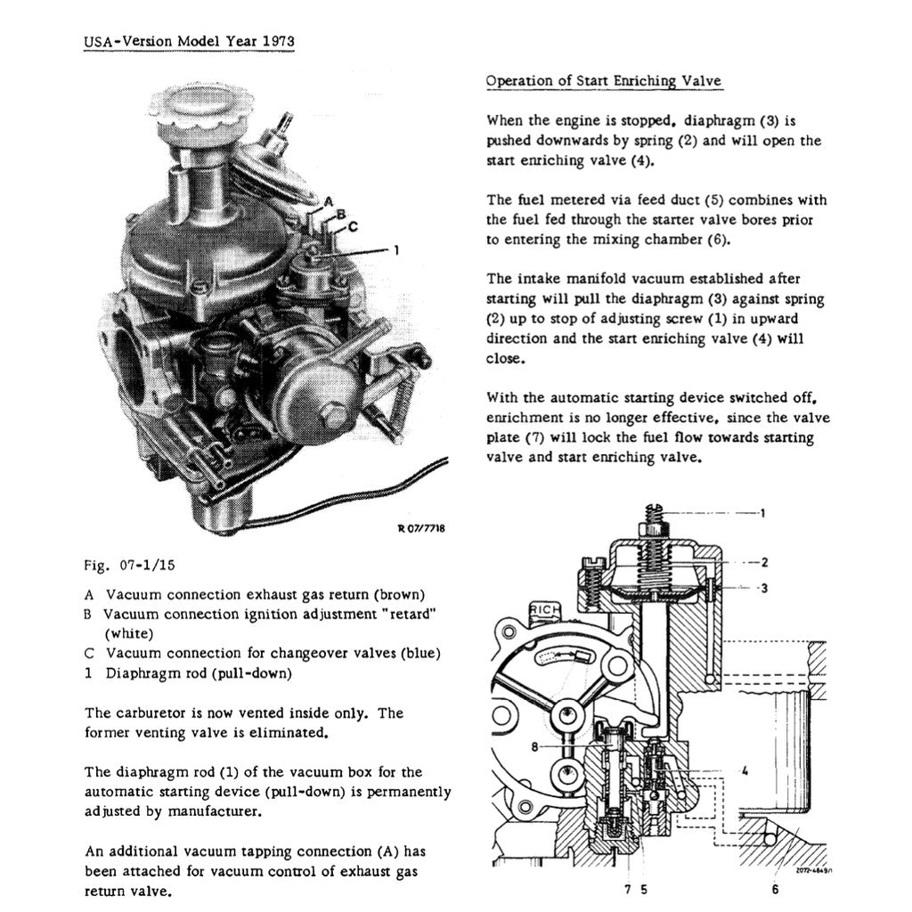 Mercedes-Benz Engine M115 1968–1976 Full Manual Set – Repair & Maintenance Manual - page 4