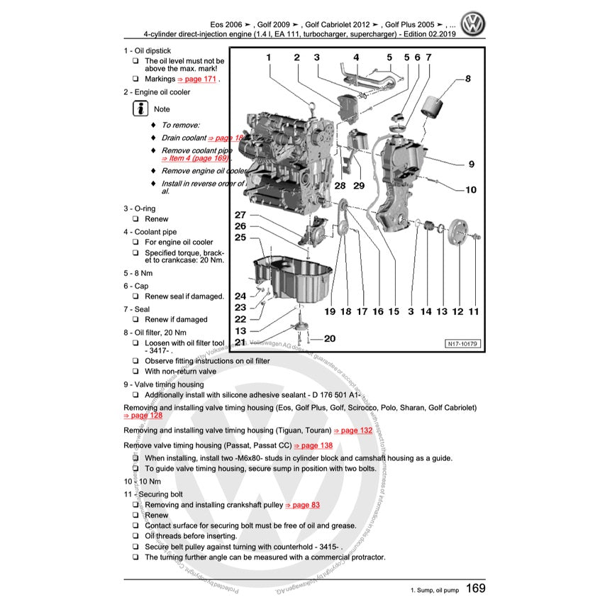VW SCIROCCO 2009-2017 Full Manual Set – Repair & Maintenance Manual - page 2