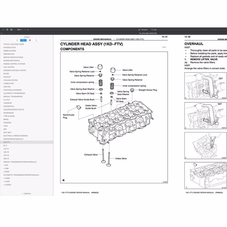 Toyota Land Cruiser Prado J120 2002-2009 Full Manual Set – Workshop Service Repair Manual - page 6