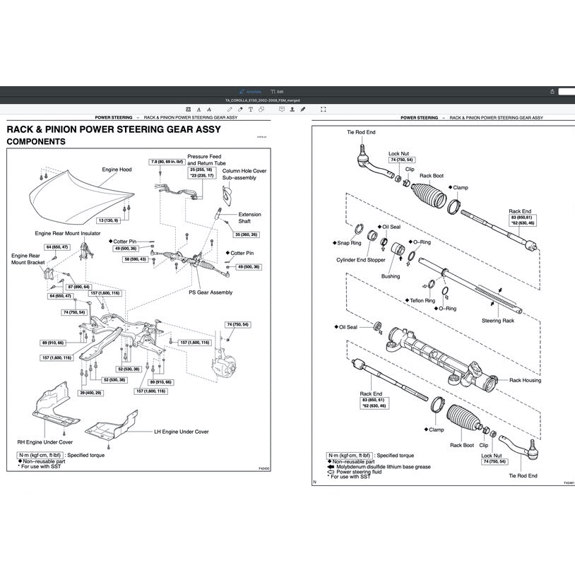 Toyota COROLLA ALTIS E120/130 2002-2008 Full Manual Set – Repair & Maintenance Manual - page 7