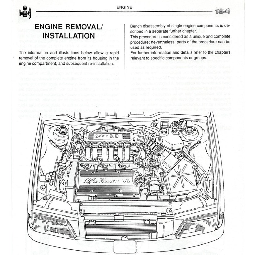 Alfa Romeo 164 1987-1998 Full Manual Set – Repair & Maintenance Manual - page 5