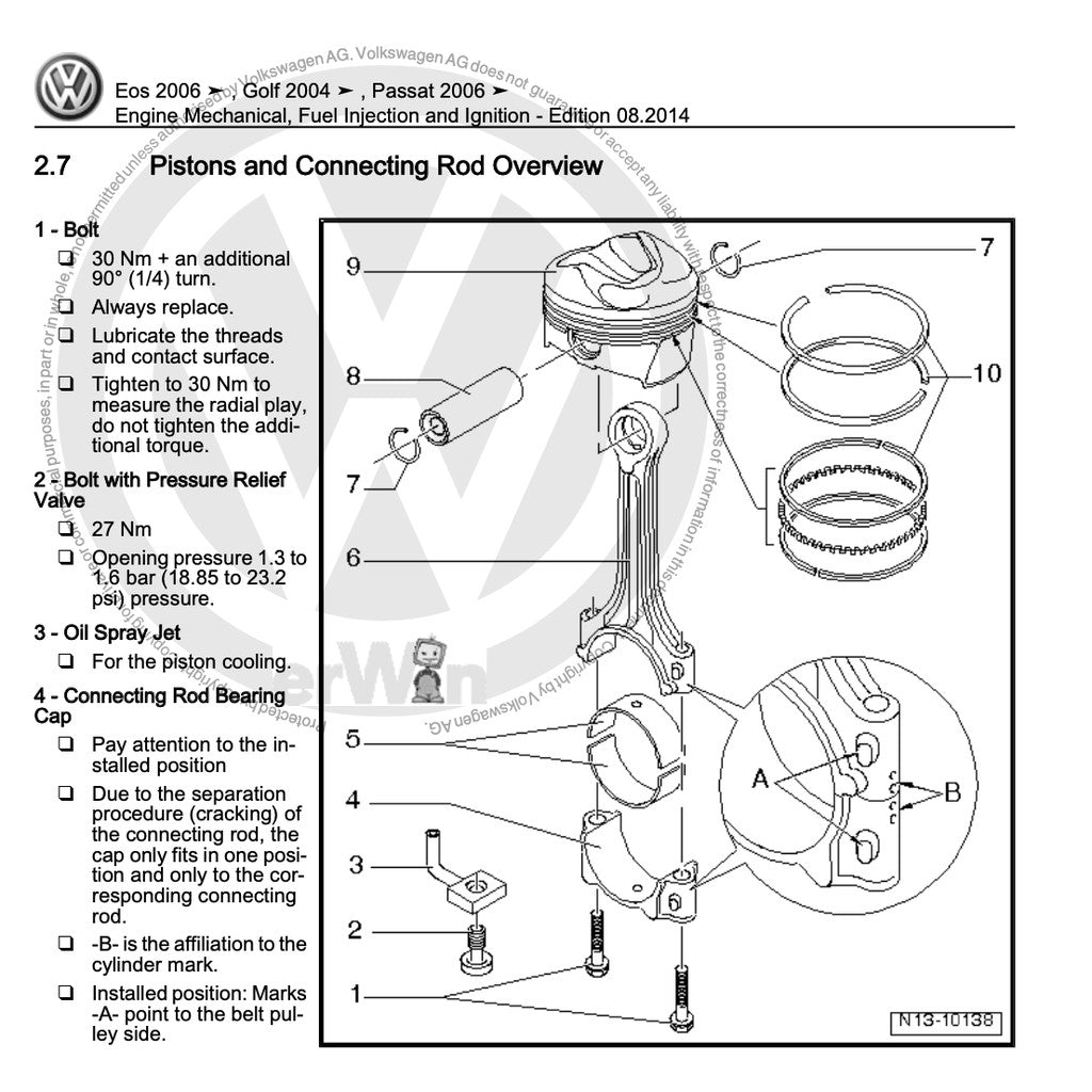 VW GOLF MK5 2004-2009 Full Manual Set – Repair & Maintenance Manual - page 3