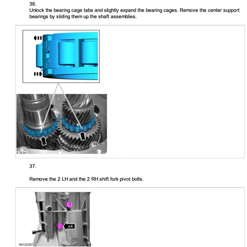 Ford MUSTANG S550 2015-2021 Full Manual Set – Repair & Maintenance Manual - page 5