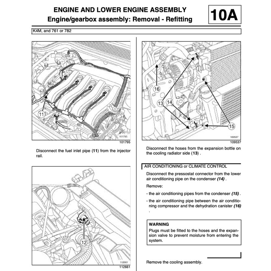 Renault SCENIC II J84 2003-2009 Full Manual Set – Repair & Maintenance Manual - page 3