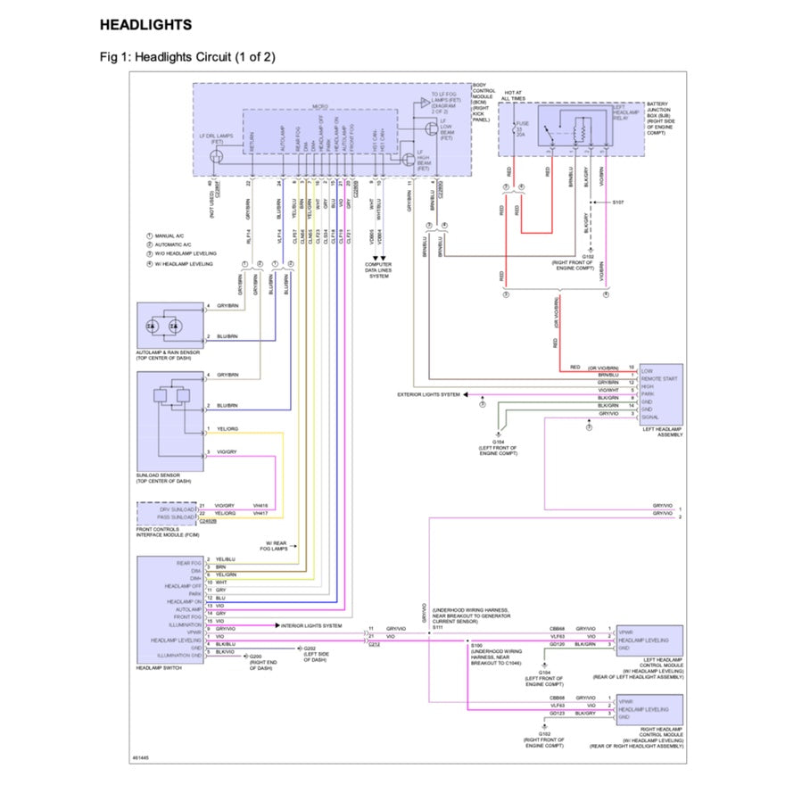 Ford MUSTANG S550 2015-2021 Full Manual Set – Repair & Maintenance Manual - page 8
