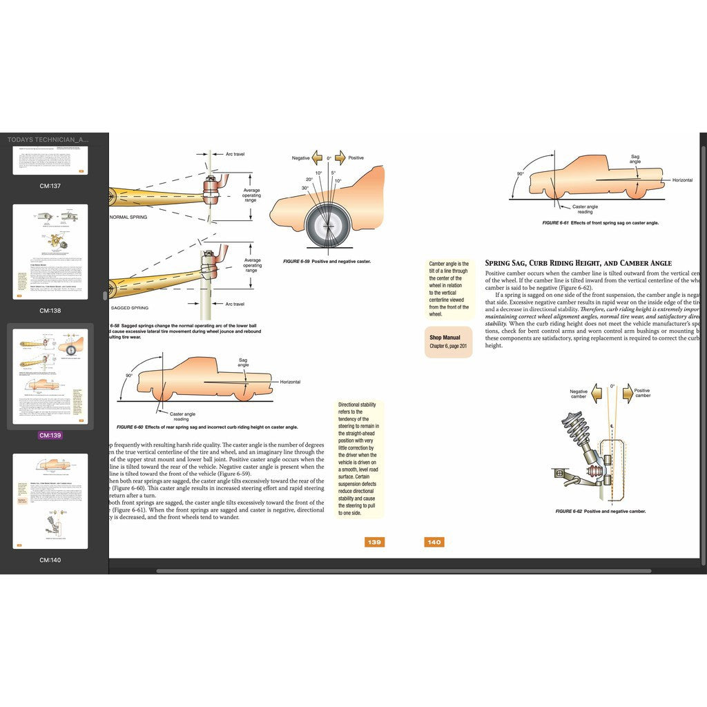TODAY'S TECHNICIAN: AUTOMOTIVE SUSPENSION & STEERING SYSTEMS - TRAINING And Workshop Manual - page 2