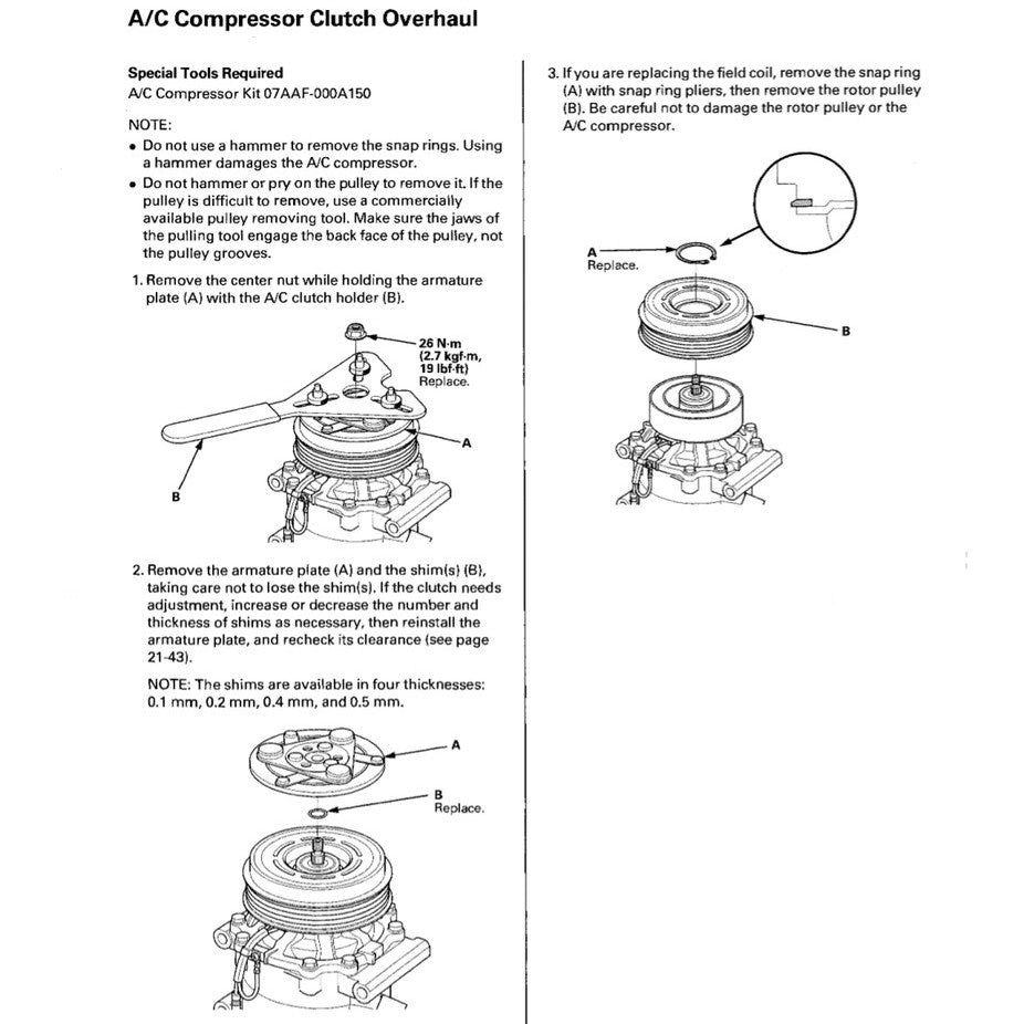 Honda JAZZ GE 2007-2014 Full Manual Set – Repair & Maintenance Manual - REPLACEMENT Honda CITY GM2 - page 4