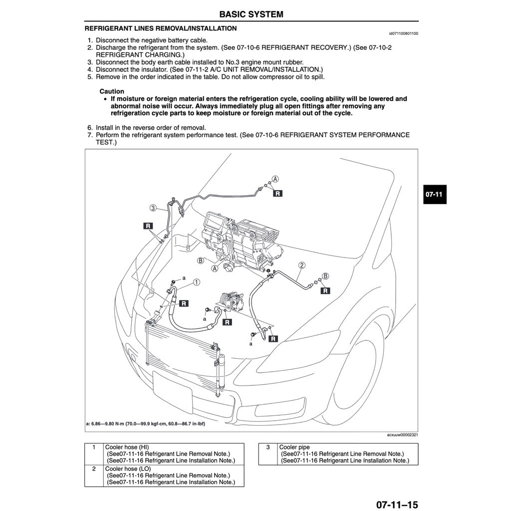 Mazda CX-7 ER 2007-2012 Full Manual Set – Repair & Maintenance Manual - page 8