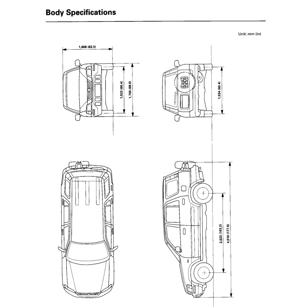 CRV Honda CR-V 1997-2001 Full Manual Set – Repair & Maintenance Manual - page 4