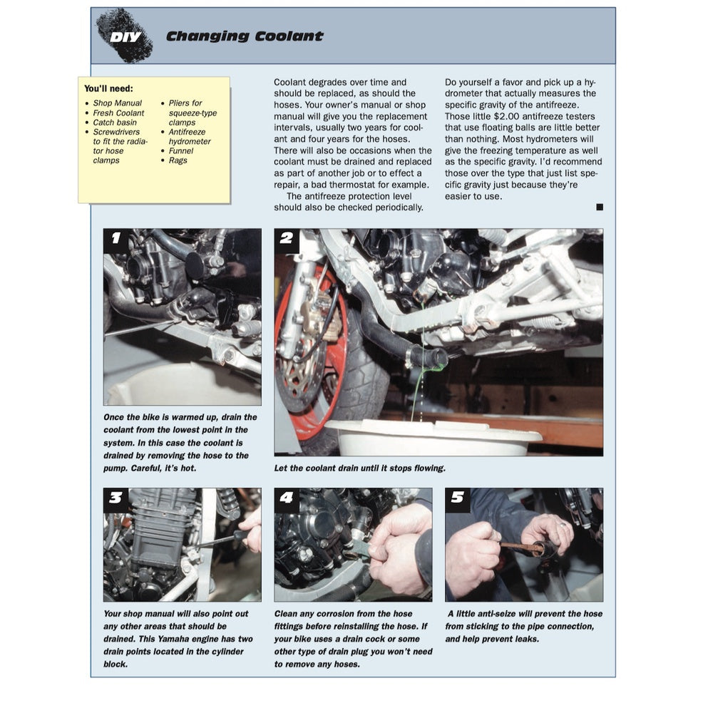 The ESSENTIAL Guide TO Motorcycle Maintenance 2017 Full Manual Set – - Marc Zimmerman - page 6