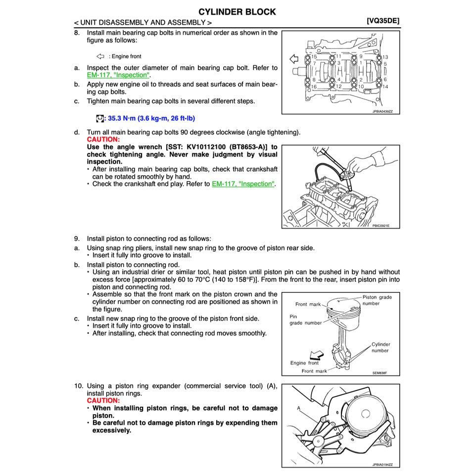 Nissan ELGRAND HIGHWAY STAR E52 2010-2021 Full Manual Set – Repair & Maintenance Manual - page 5