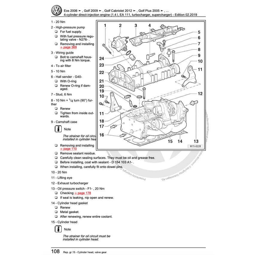 VW SCIROCCO 2009-2017 Full Manual Set – Repair & Maintenance Manual - page 3