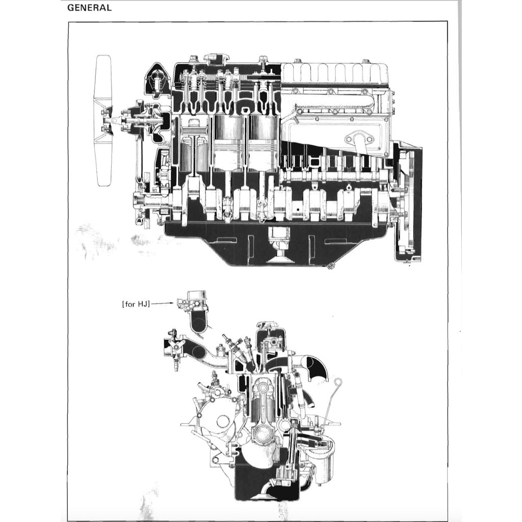 Toyota LAND CRUISER J40 1960-1984 Full Manual Set – Repair & Maintenance Manual - page 3