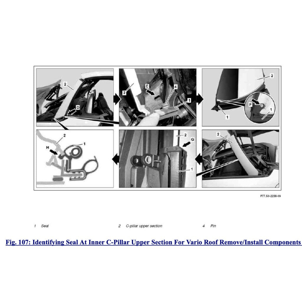 Mercedes-Benz SLK R172 2011-2020 Full Manual Set – VARIO Roof Service Repair Manual - page 8