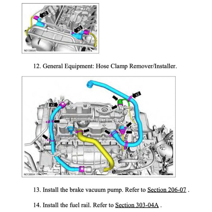 Ford KUGA MK2 C520 2013-2019 Full Manual Set – Repair & Maintenance Manual - ECOBOOST - page 5