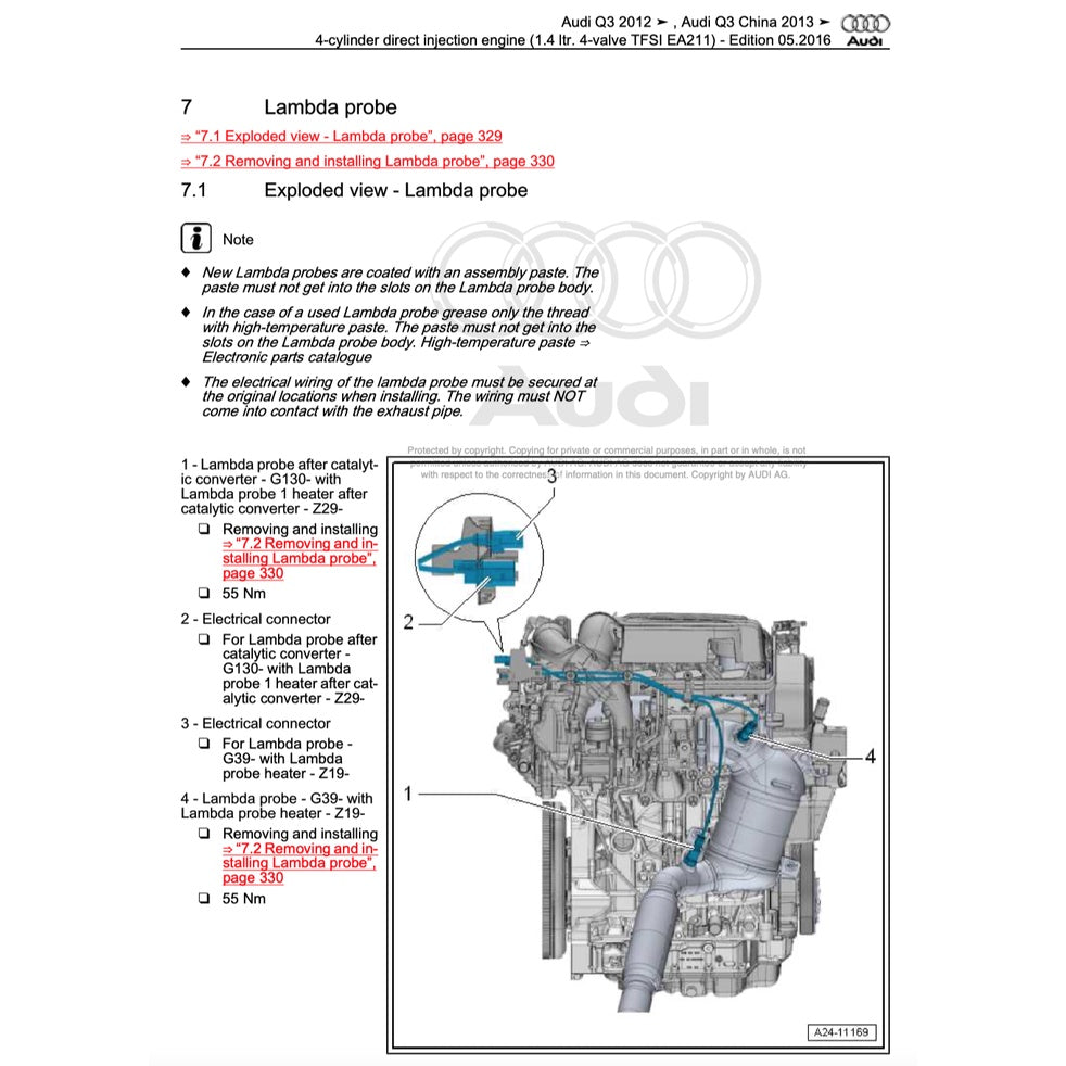 Audi Q3 8U 2011-2018 Full Manual Set – Repair & Maintenance Manual - page 3