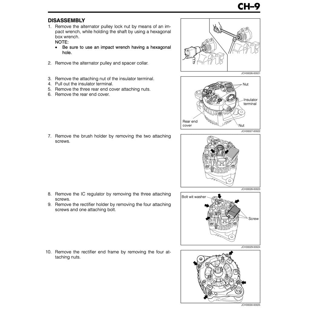 Toyota RUSH J200/F700 2006-2016 Full Manual Set – Repair & Maintenance Manual - page 6
