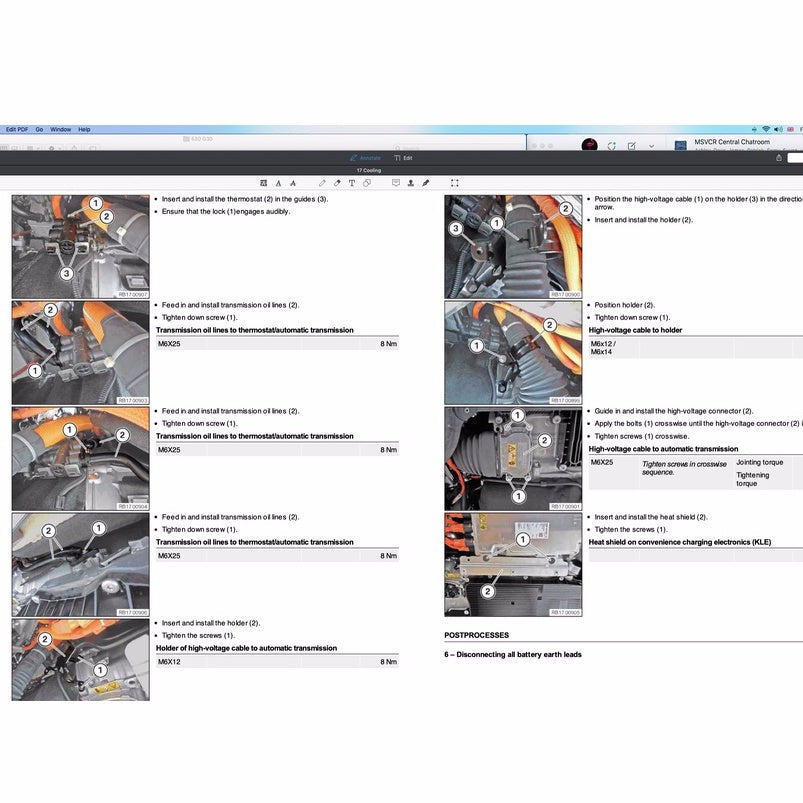 BMW 5 Series G30 530e 2017-2022 Full Manual Set – Repair & Maintenance Manual - page 5
