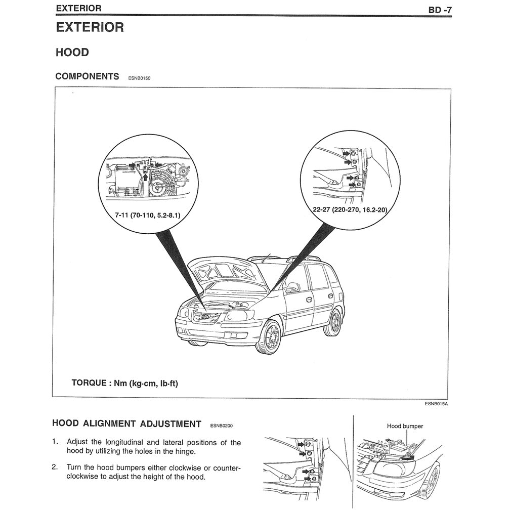 Hyundai/INOKOM MATRIX FC 2001-2009 Full Manual Set – Repair & Maintenance Manual and User Handbook - page 2